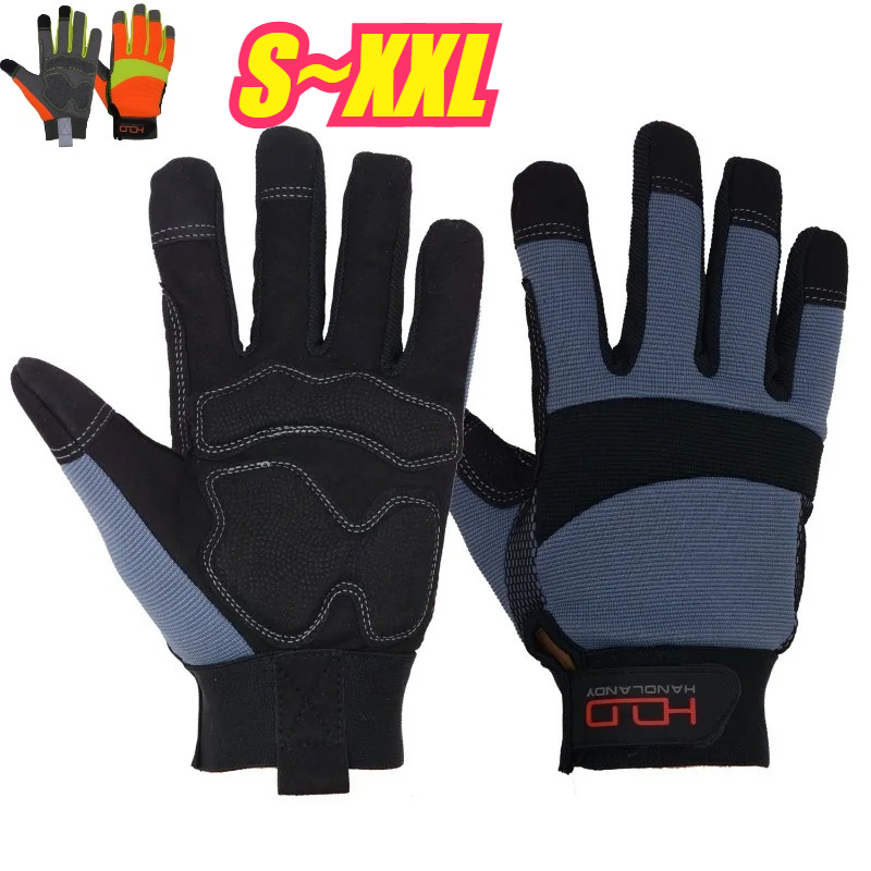 Horse Riding Glove - Guanti da lavoro in microfibra resistente