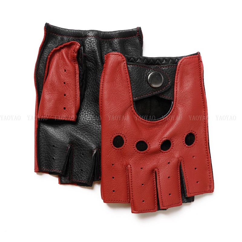 Horse Riding Glove - Guanti Sottili da Uomo in Vera