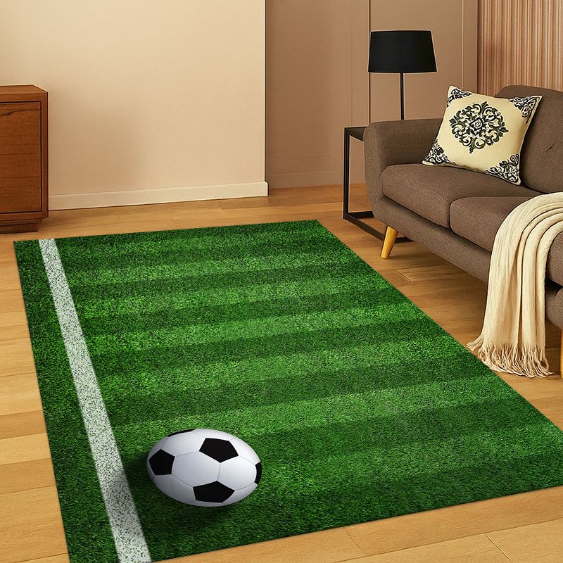 Outdoor Sport Area - Tappeto Classico a Tema Campo da