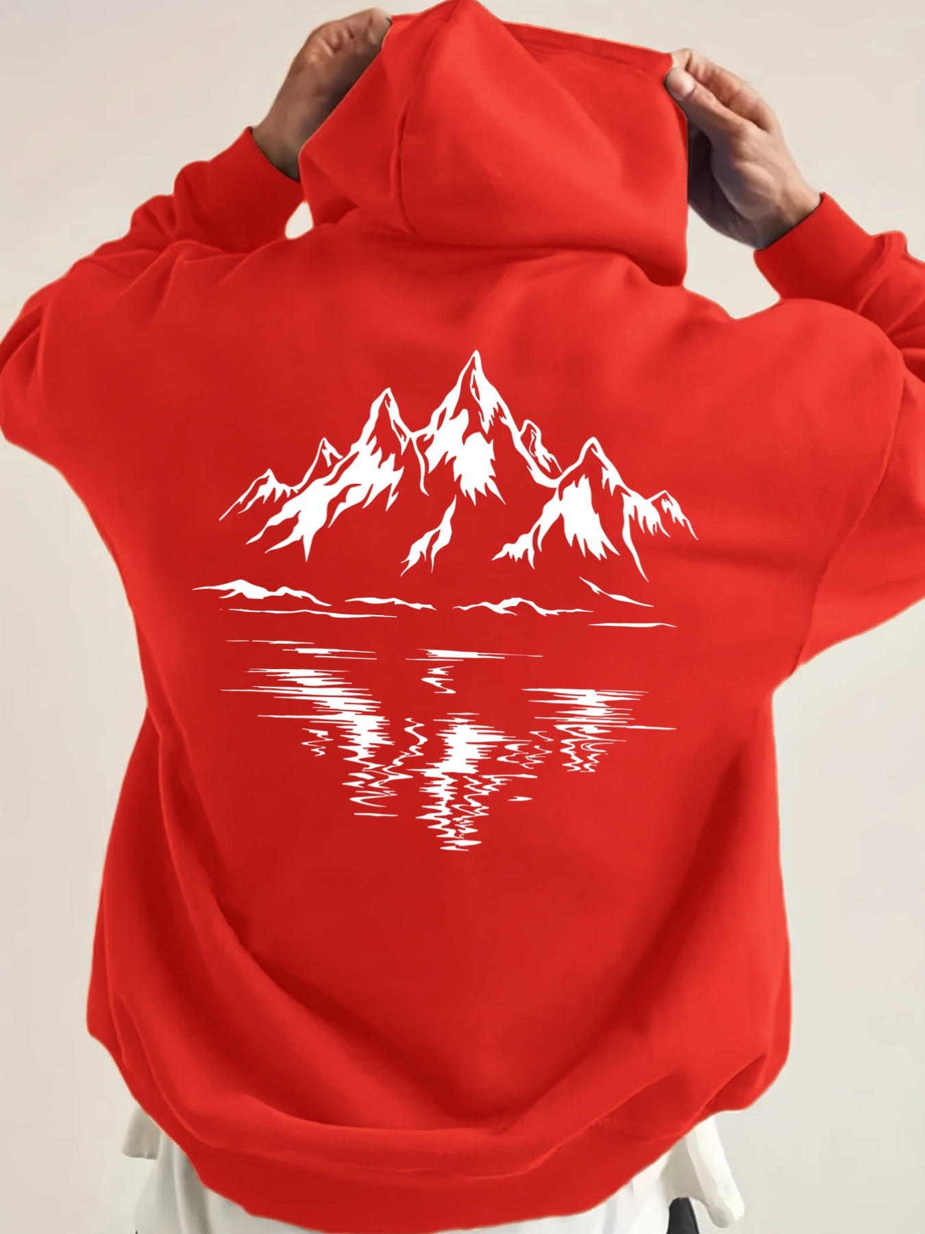 Felpa con cappuccio da uomo pe - Outdoor Sport Drawing recensione e prezzo