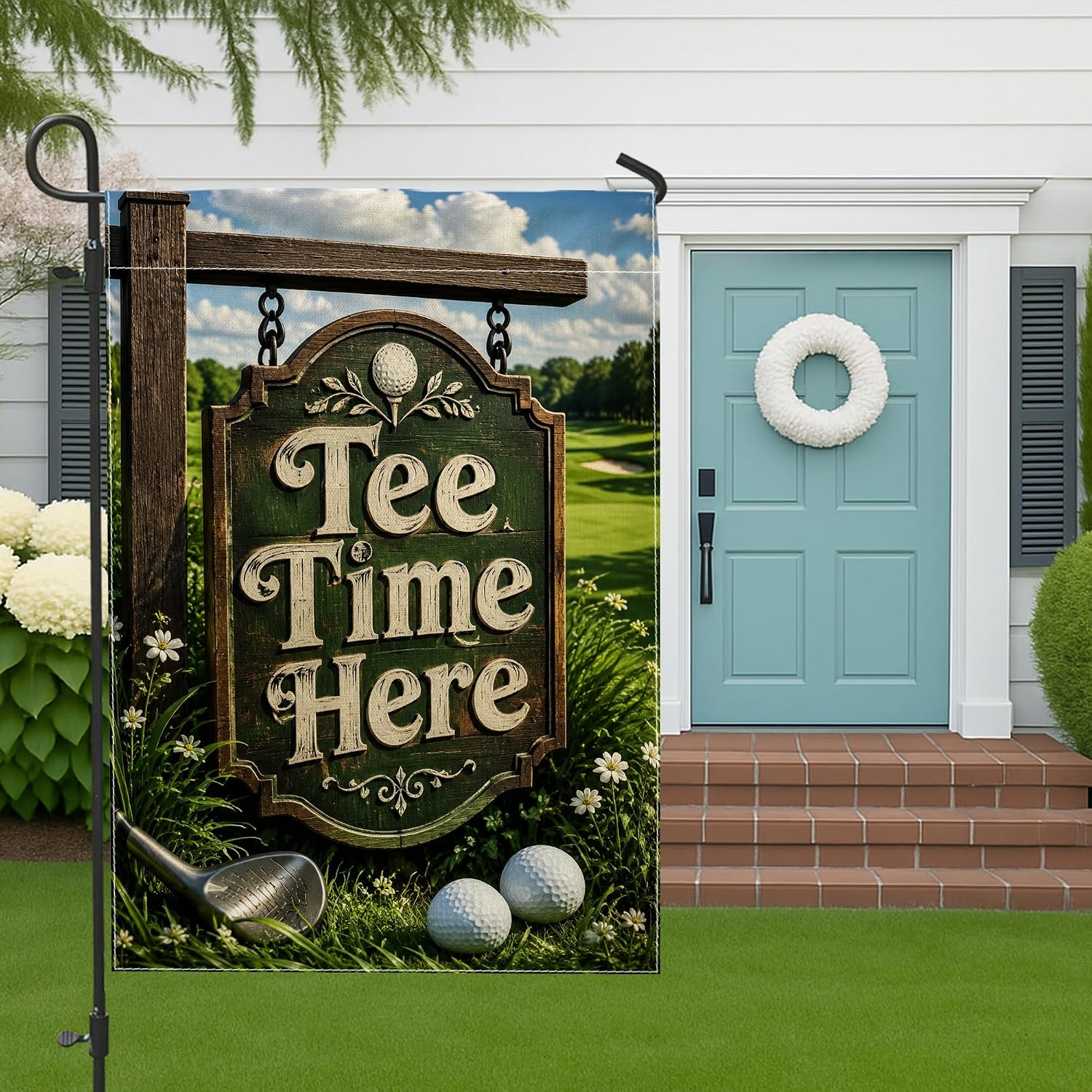 Bandiera da Giardino a Forma d - Outdoor Sport Club recensione e prezzo