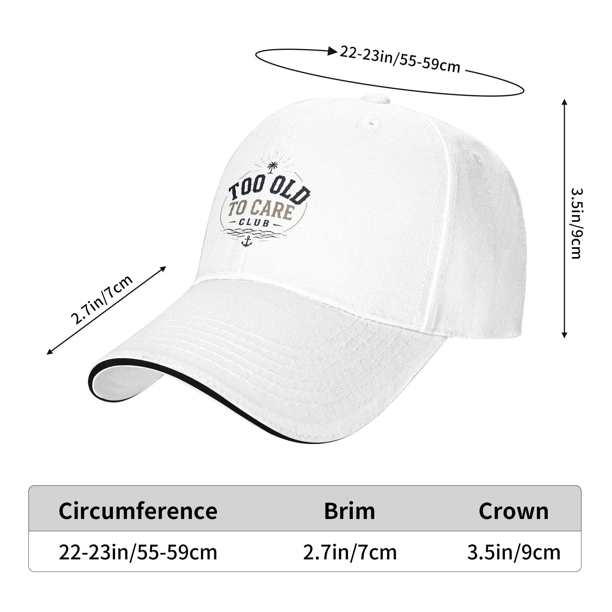 Cappellino da baseball Too Old - Outdoor Sport Club recensione e prezzo