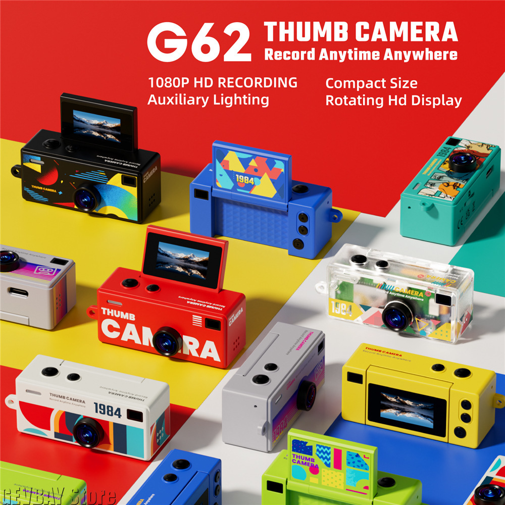 G62 Mini Fotocamera Retrò a Po - Outdoor Sport For Kids recensione e prezzo