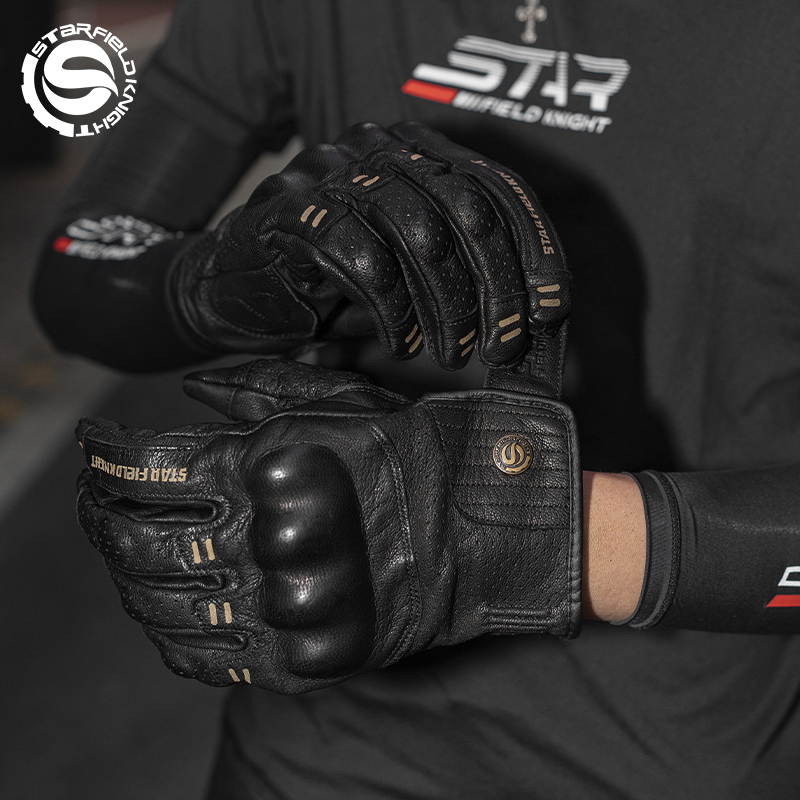 Guanti da moto SFK in vera pel - Horse Riding Glove recensione e prezzo